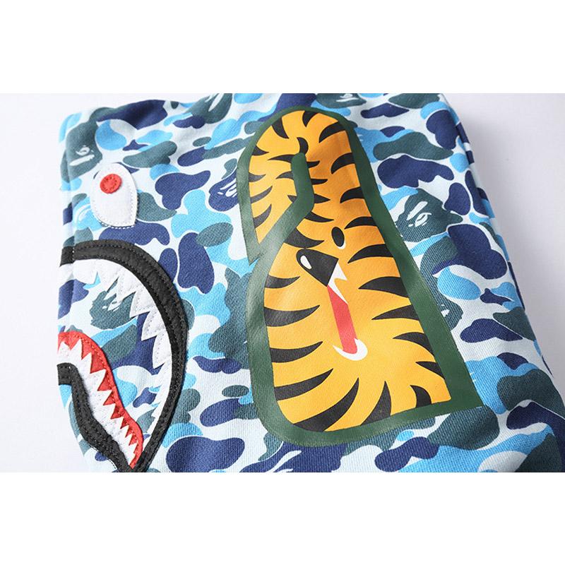 Bathing Ape Hoodie Spring and Autumn Zipper Hoodie Sweater