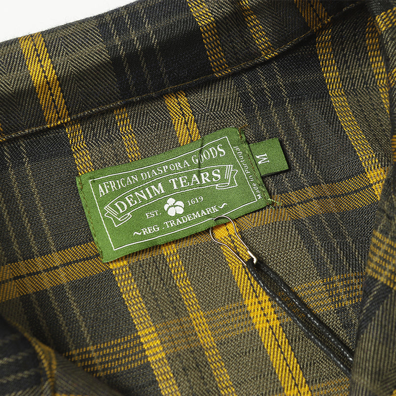 Denim Tears Shirt Kapok Plaid Long sleeve shirt