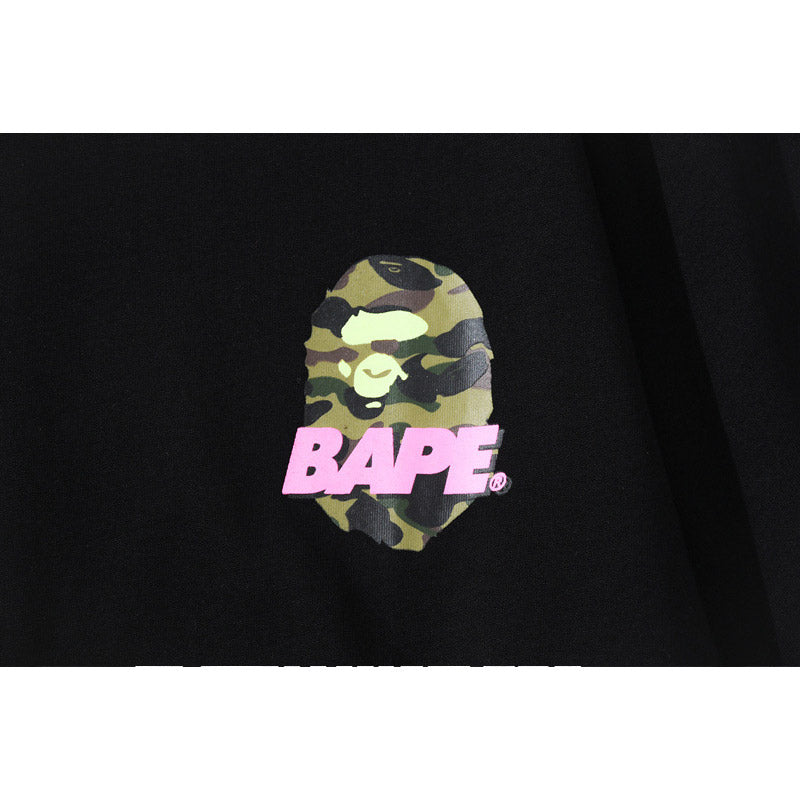 Bathing Ape T-Shirt Summer Summer Camping Short Sleeve T-shirt