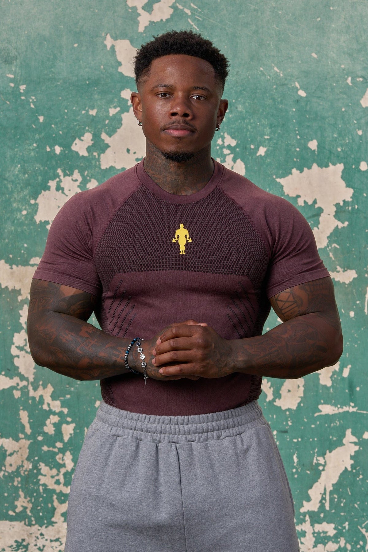 4286 - Gold's Iron Legacy Compression Tees